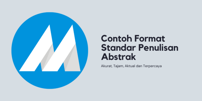 Contoh Format Standar Penulisan Abstrak